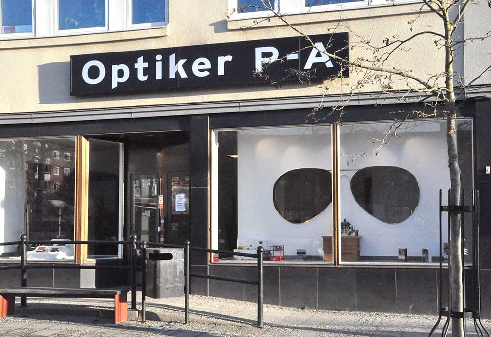 Butiksinredning, Optiker PA