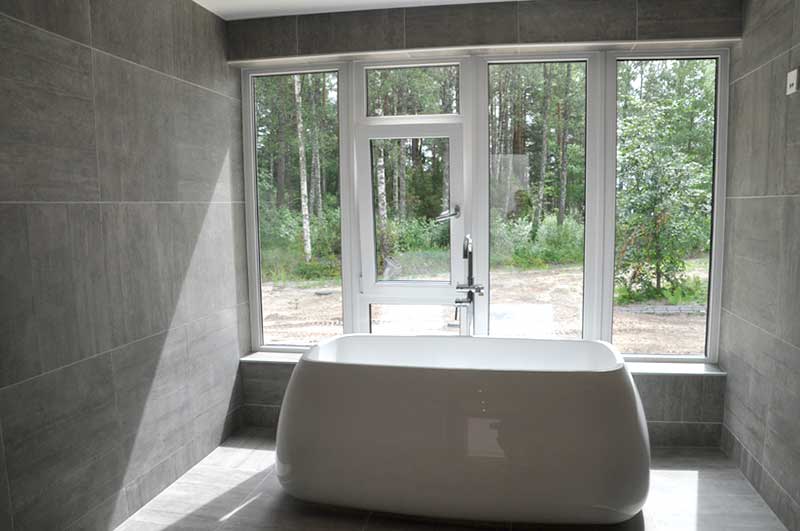 Svart diamant Badet